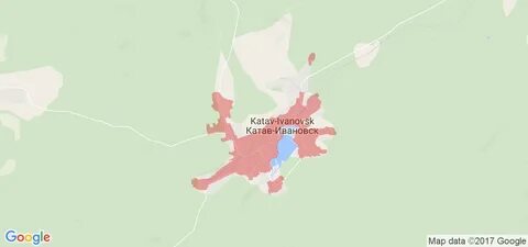 Катав ивановском карта