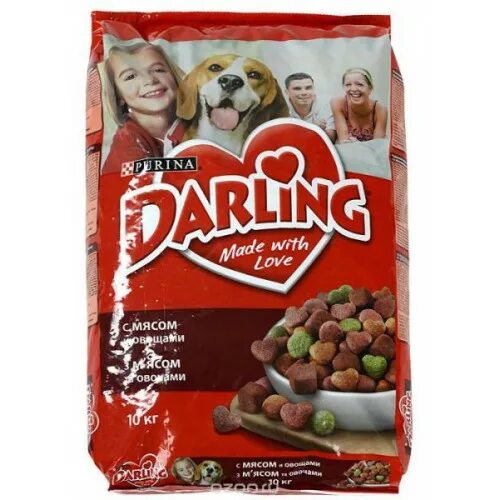 Корм дарлинг купить. Собачий корм Darling 10 кг. Корм для собак Пурина Дарлинг. Корм д/собак мясо/овощи Дарлинг 10кг, шт. Корма для собак сухие Дарлинг.