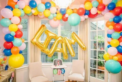 Balloon themed party