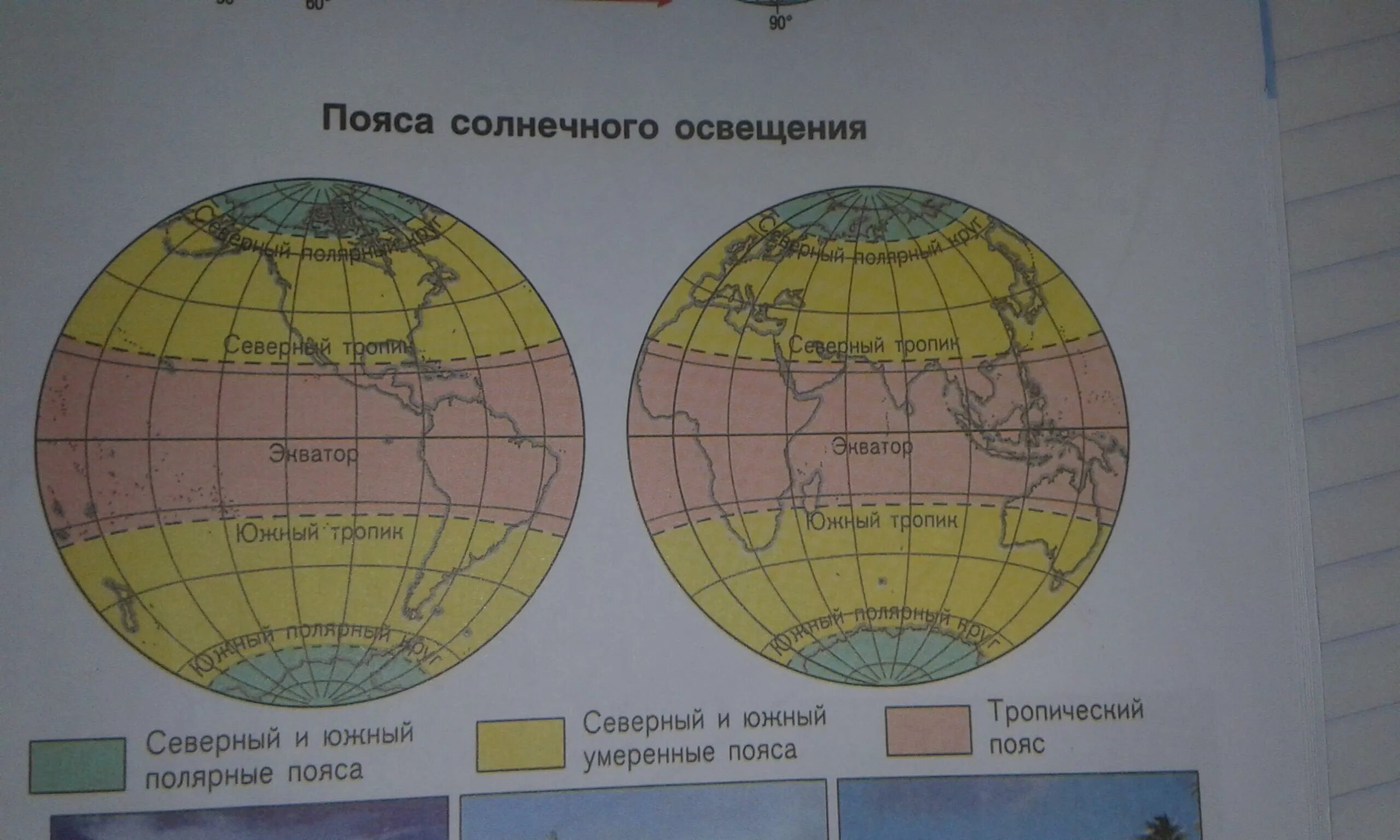 Часть материка находится в северном полушарии название. Природные зоны на карте полушарий. Экватор на карте полушарий. Полярные круги на карте полушарий.