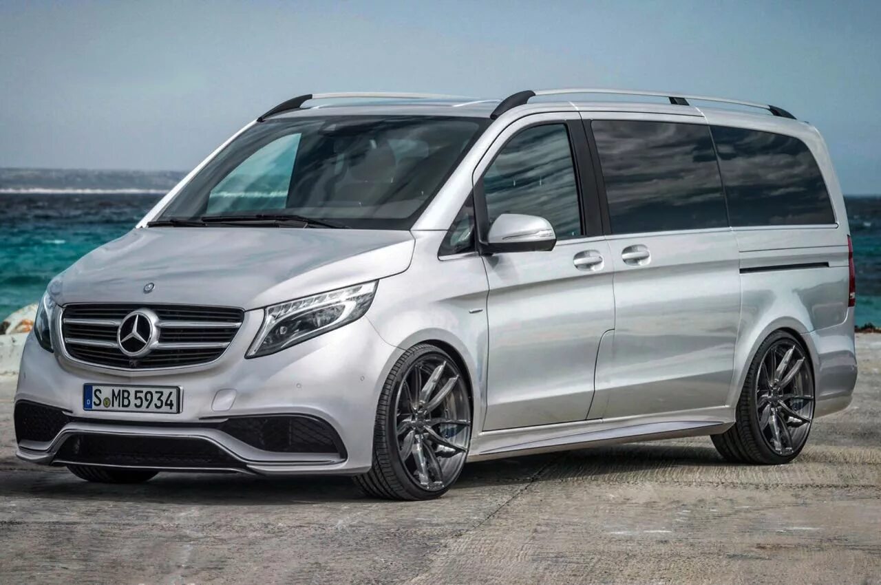 Mercedes-Benz V-Class Sports Line Black Bison Edition by Wald в кузове Br.447 20