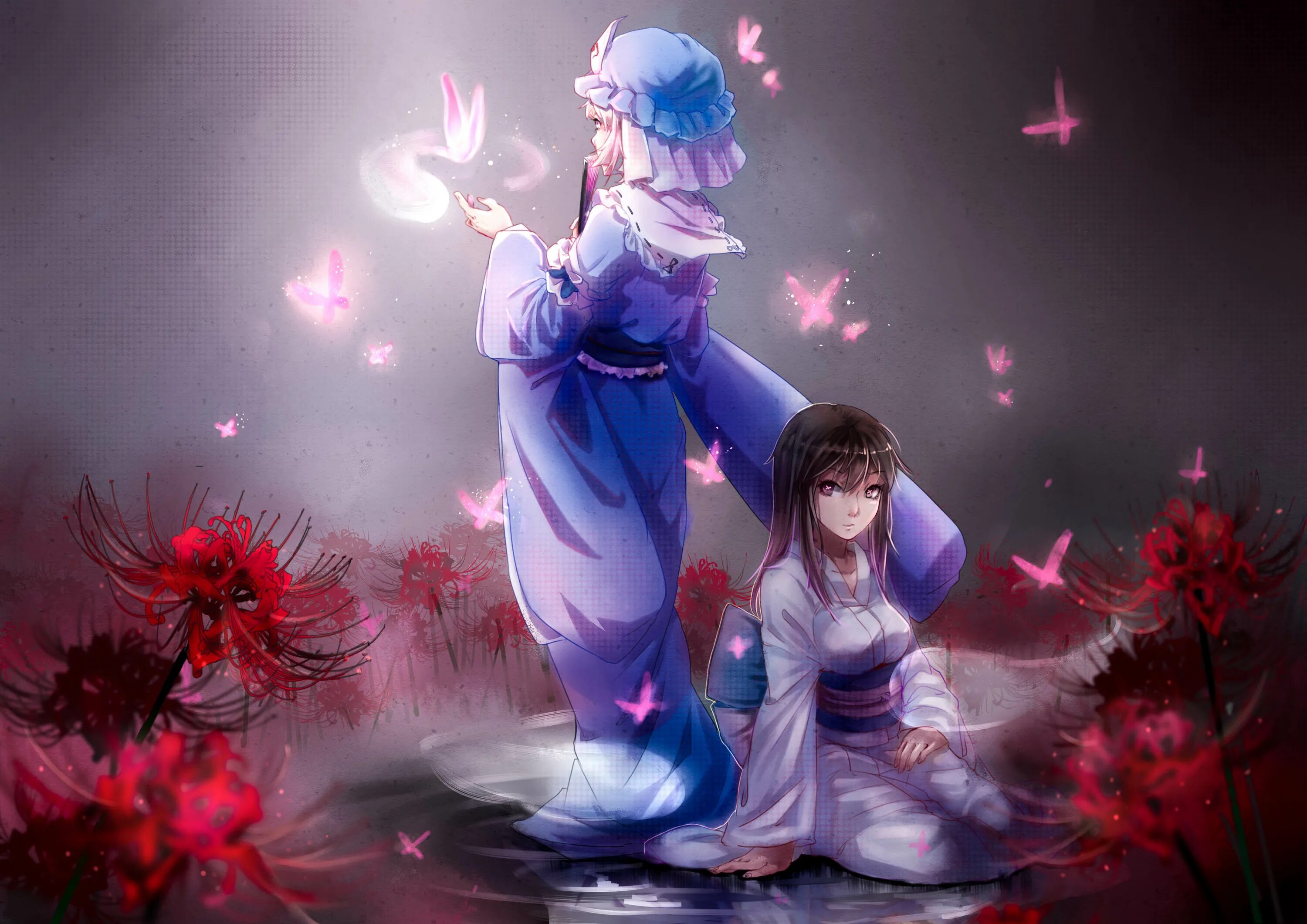 Soul of yokai тикет мод. Тохо ёкаи. touhou гора ёкаев. soul of yokai арты. soul of yokai сакуя.