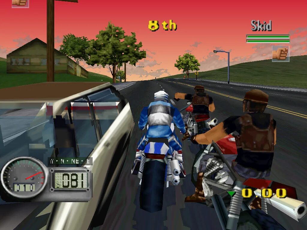 Какой жанр у игры road rash. Роад Раш 3 пс1. Road Rash 3d. Road Rash 3d ps1. Road Rash 3d (USA).