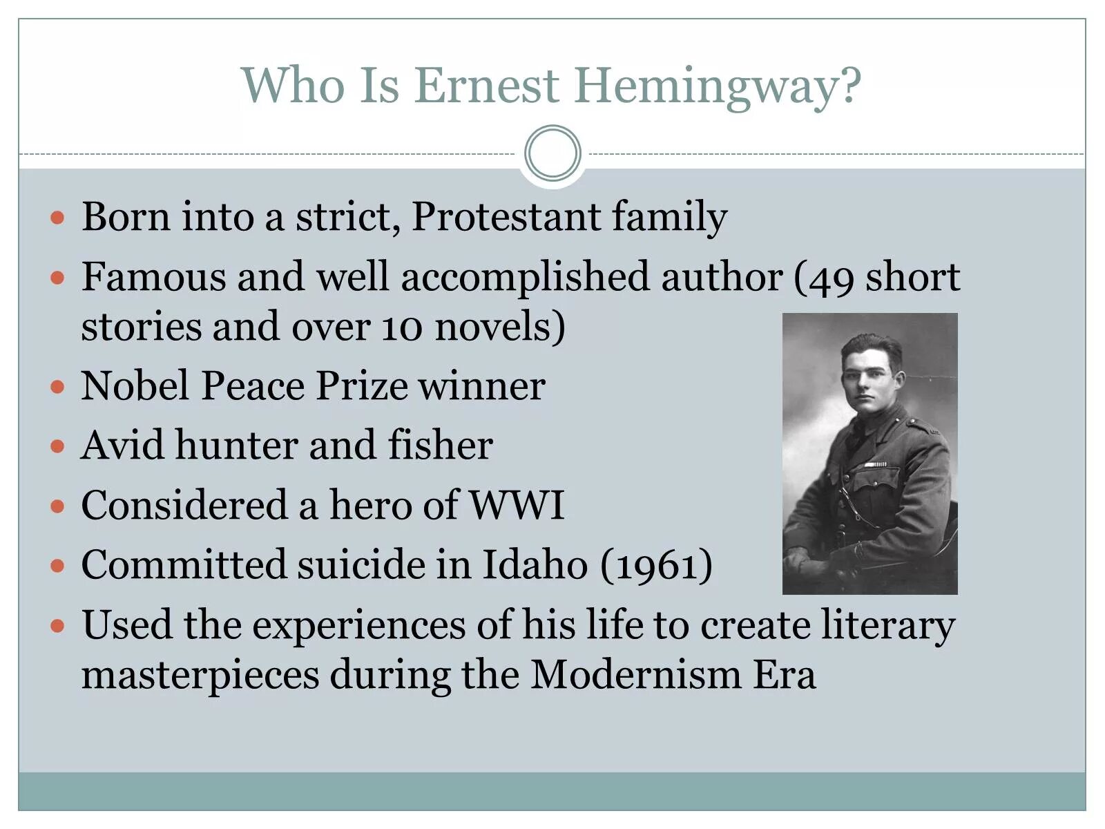 Хемингуэй на английском. Ernest Hemingway Biography. Хемингуэй презентация. Who is Ernest Hemingway.