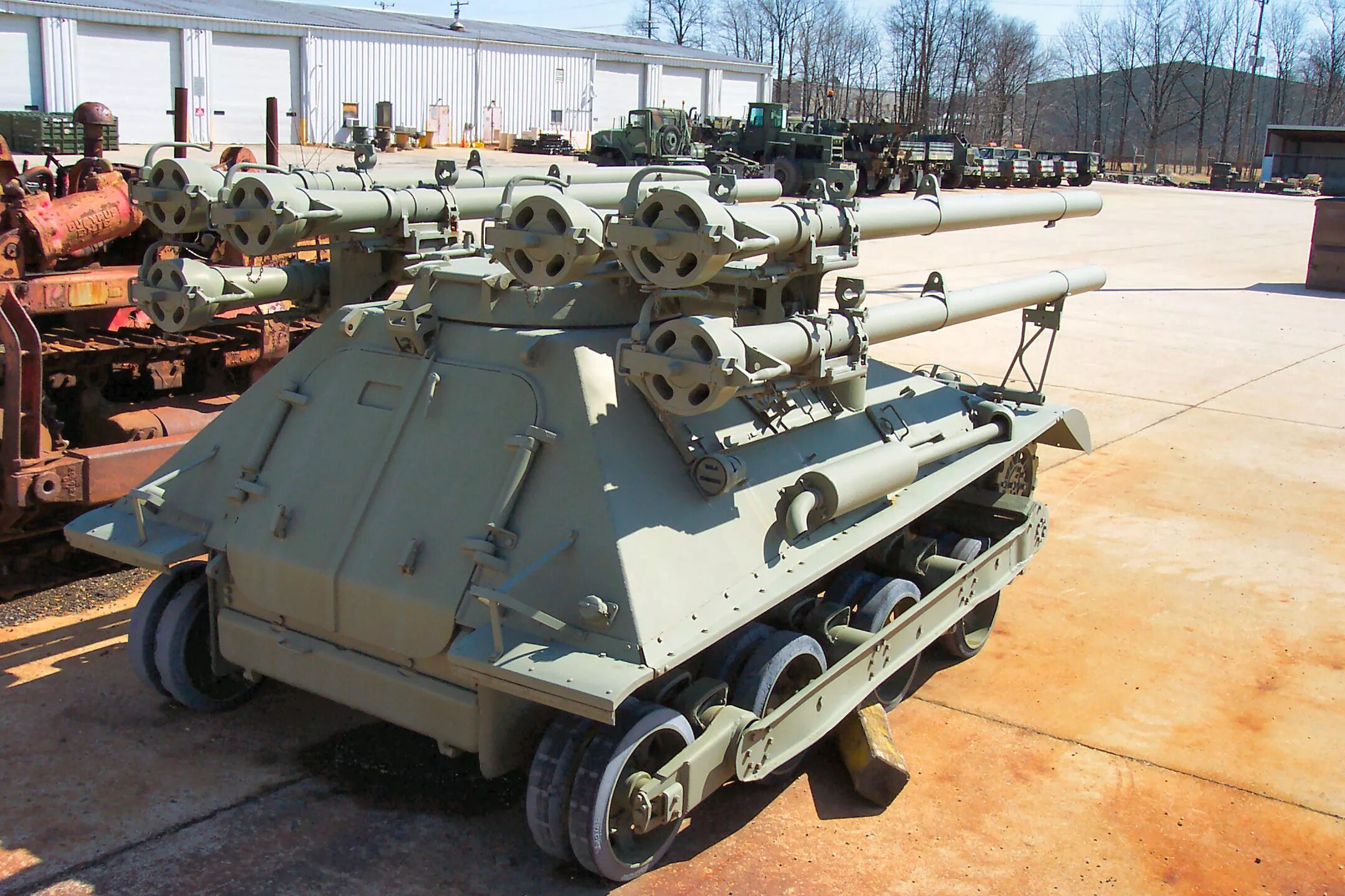 106 мм в м. M50 «Онтос». САУ м50 Онтос. M50 танк. Танк м50 ontos.