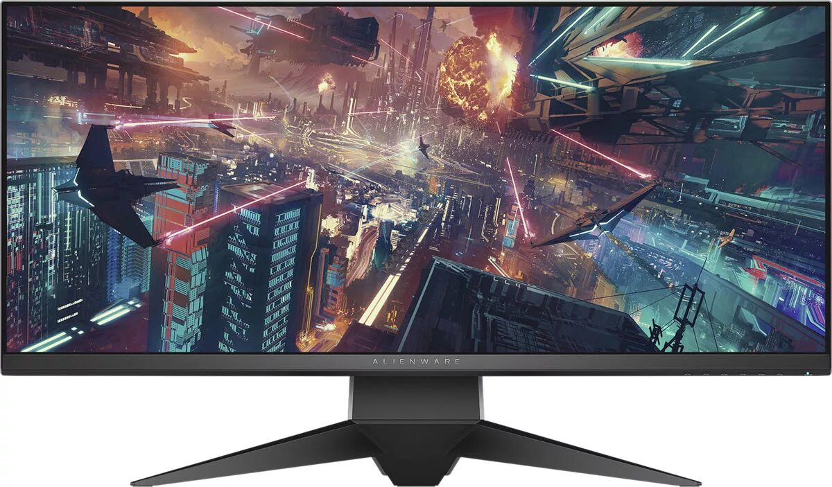 Как правильно выбрать игровой монитор. Dell alienware aw3418dw. alienware aw3418dw, 3440x1440, 120 гц, ips. монитор alienware aw3418dw.