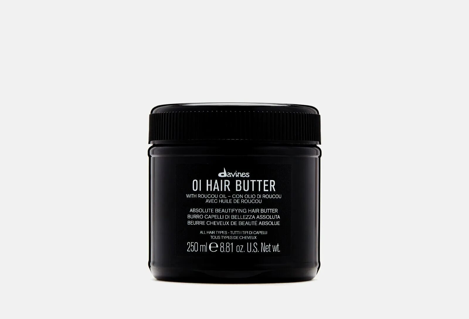 Davines oi absolute beautifying hair butter 250 ml. Davines_масло_oi_hair_butter_1000мл. Davines oi hair butter 250 ml. Oi hair butter - питательное масло для абсолютной красоты волос 1000 мл. Davines oi hair butter.