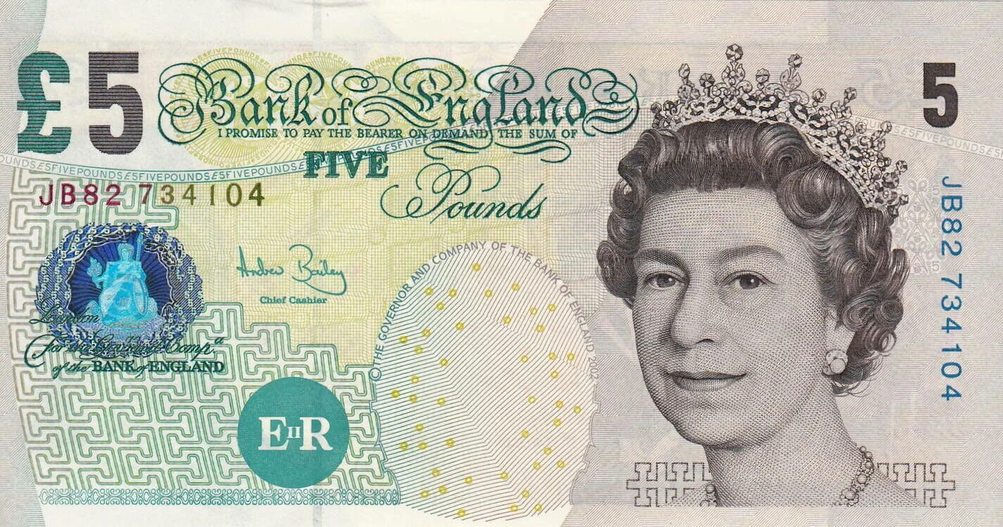 The five pound note