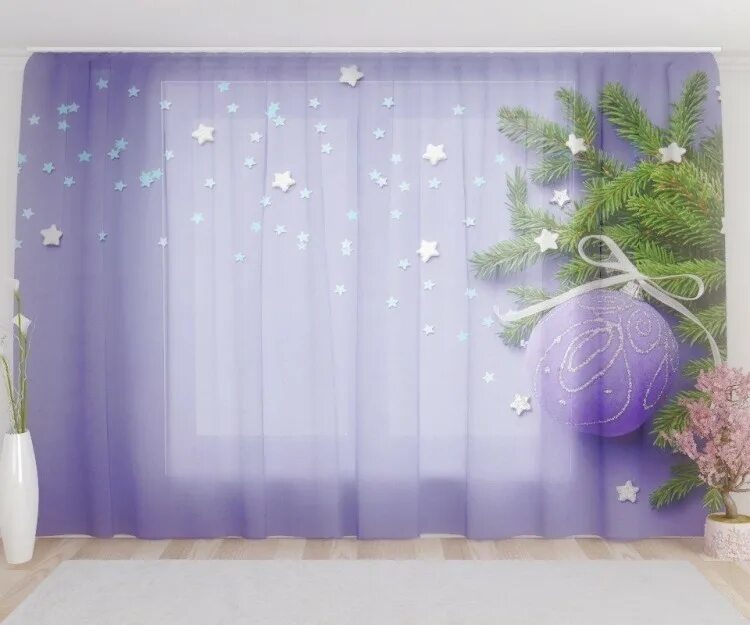 Новогодняя тюль на кухню. Новогодняя тюль. фототюль &quot;новый год&quot;. красивая новогодняя фототюль. новогодняя фототюль на валберис.
