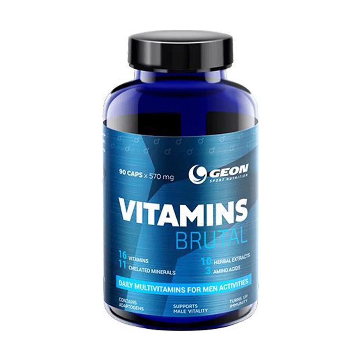 Витамины для мужчин после 40 отзывы. Geon brutal Vitamins, 90 капсул. Geonvitamins brutal, 90 капсул-. Геон витамины брутал состав. Мужские витамины.