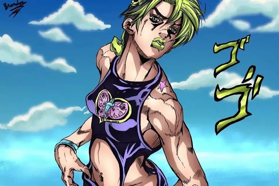 Джоджо океан 2. Jolyne Джо Джо. Джолин Куджо.