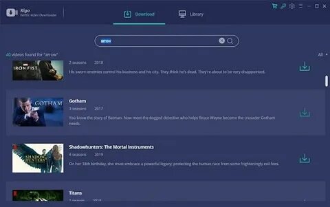 Netflix downloader