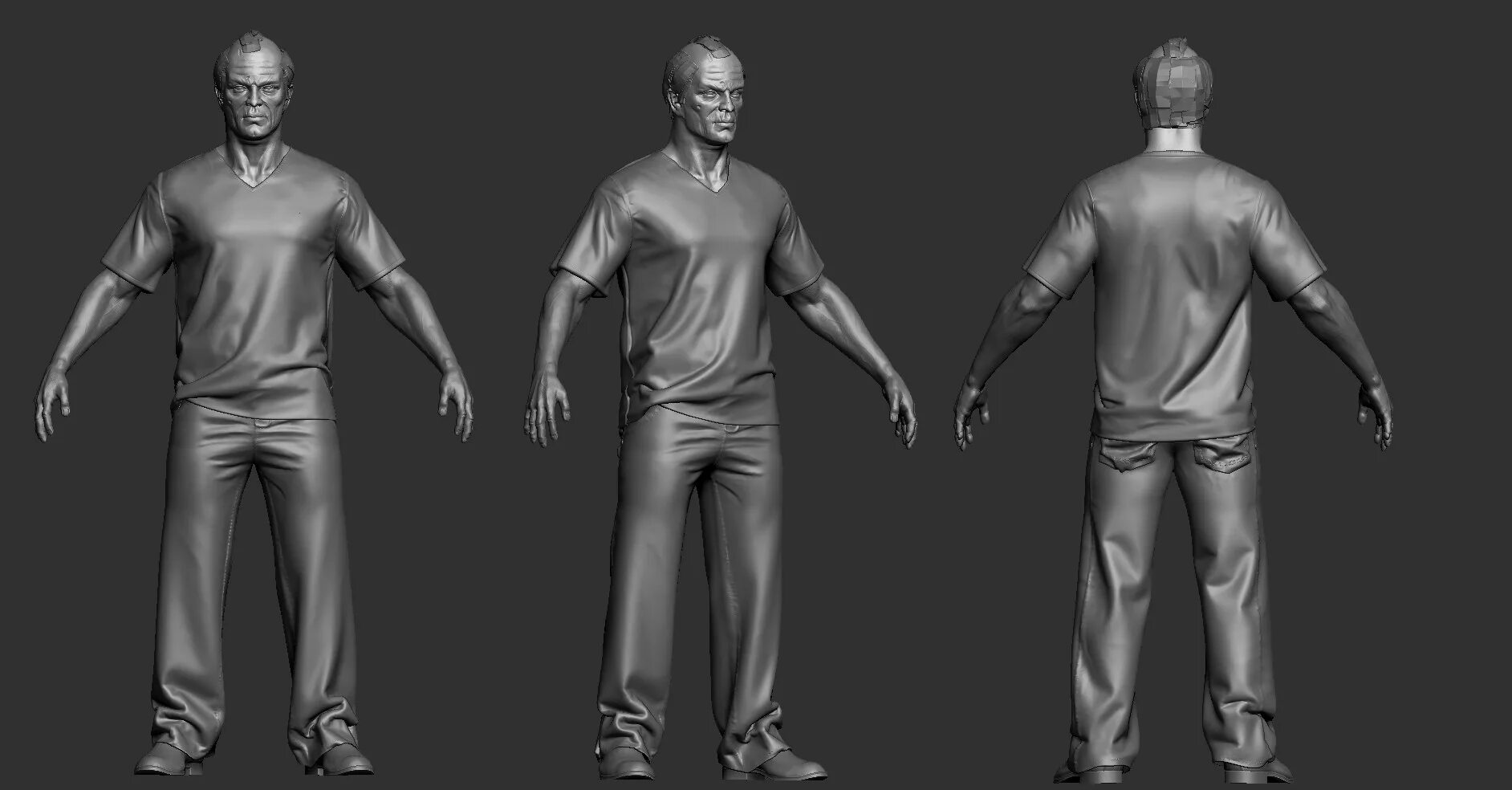 Trevor Phillips 3d model