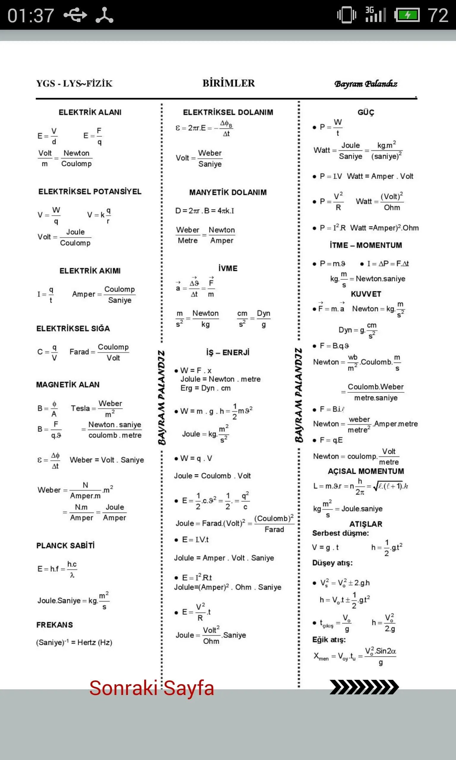 Formulas IGCSE physics. Все формулы по физике за 8 класс. Тест на знание формул