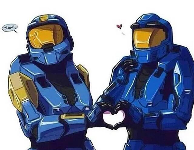 Caboose Red vs Blue. Хало синие против красных. Halo Red vs Blue персонажи. Камбуз RVB. Желтый против синего