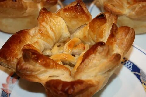 Корзиночка из теста с начинкой