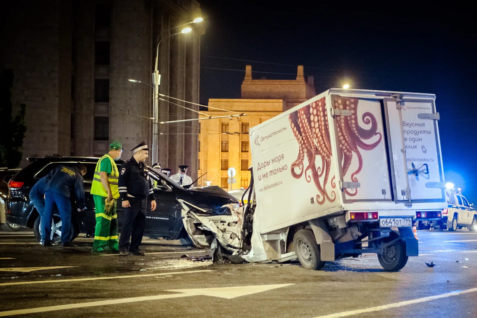 Авария Михаила Ефремова. Авария Михаила Ефремова в Москве.