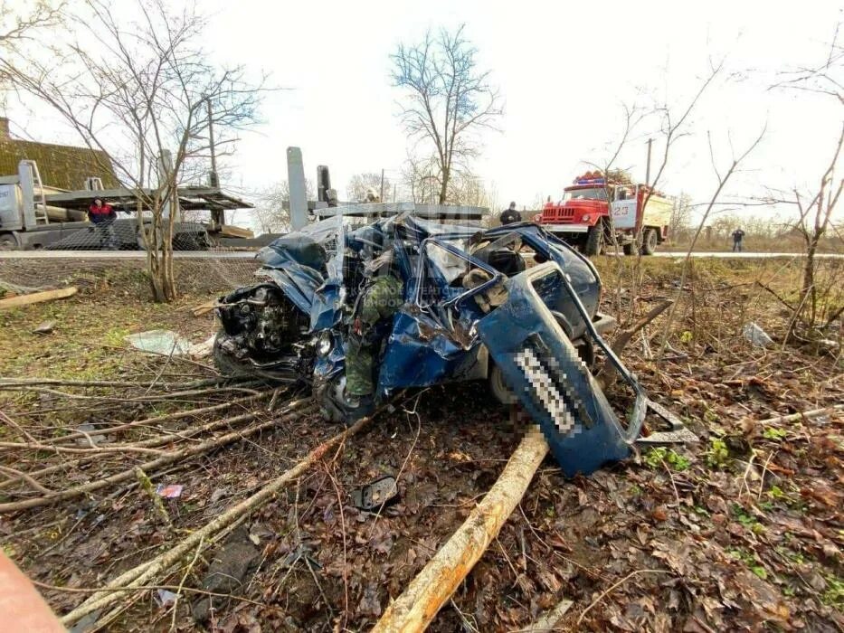 Авария в поддубье. Авария в Печорском районе.