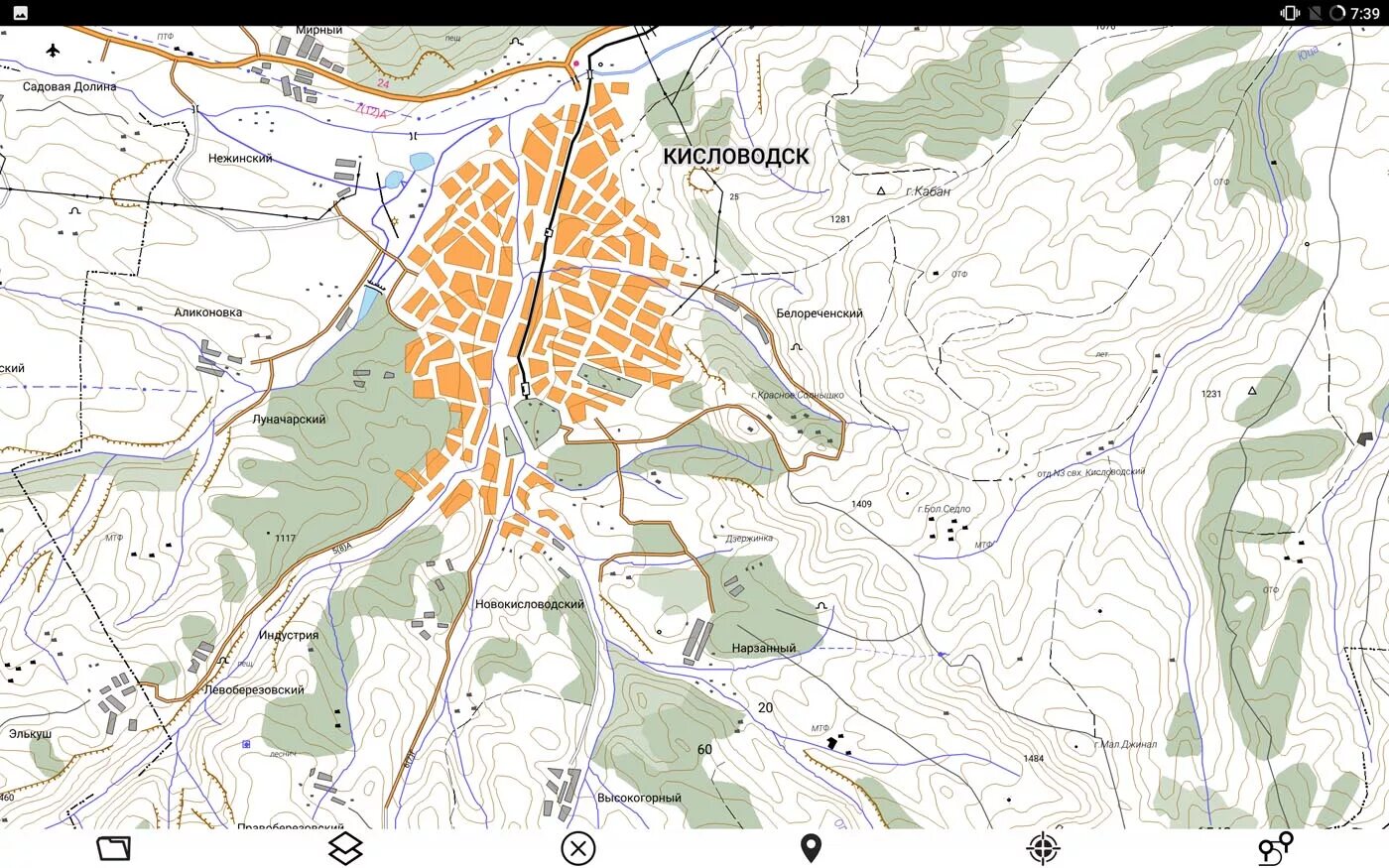 Карта маршруток кисловодска. Поселок Левоберезовский Кисловодск. Г Кисловодск на карте. Поселок Белореченский Кисловодск.