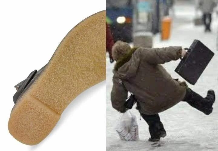 Скользящая подошва на зимней обуви. Самый скользкий материал. Скользкие Дутики подошва. Обувь не по сезону. Скользит подошва зимней обуви