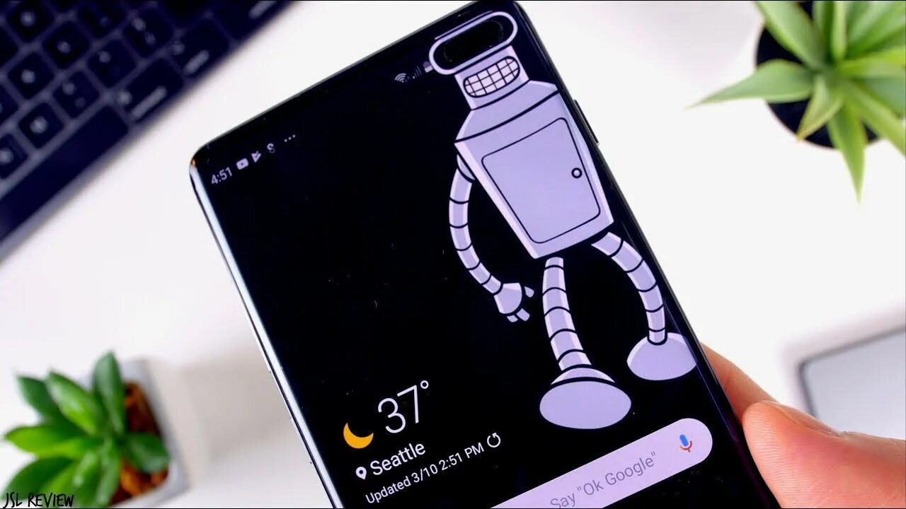 Обои для самсунг галакси s10 с вырезом под камеру. Бендер samsung s10+. Обои на samsung s10 plus под камеру. S10e приложения. Обои на самсунг s10 plus бэндр.
