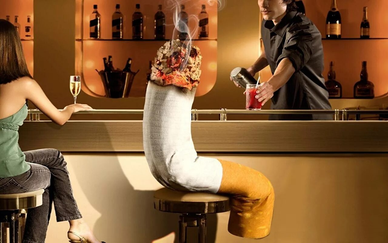 Человек за барной стойкой. Креативная реклама с юмором. Шутки про мыло. Приколы картинки с надписями. Леонид каневский 2022.