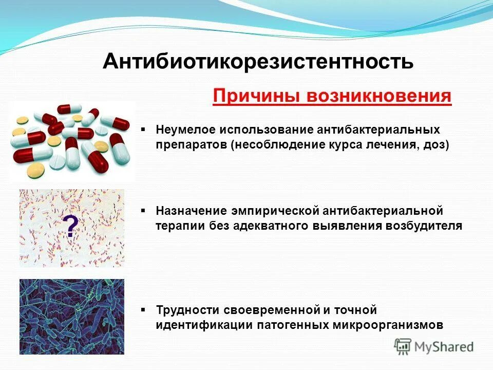 Антибактериальные препараты тест. Причины возникновения устойчивости бактерий к антибиотикам. Причины формирования устойчивости микробов к антибиотикам. Причины формирования антибиотикорезистентности.. Причины резистентности микроорганизмов к антибиотикам.