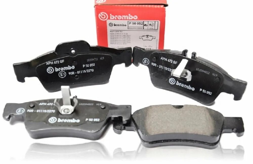 P 50 099 BREMBO Мерседес. P50052. T50052 BREMBO. Колодки Брембо Мерседес CLA.