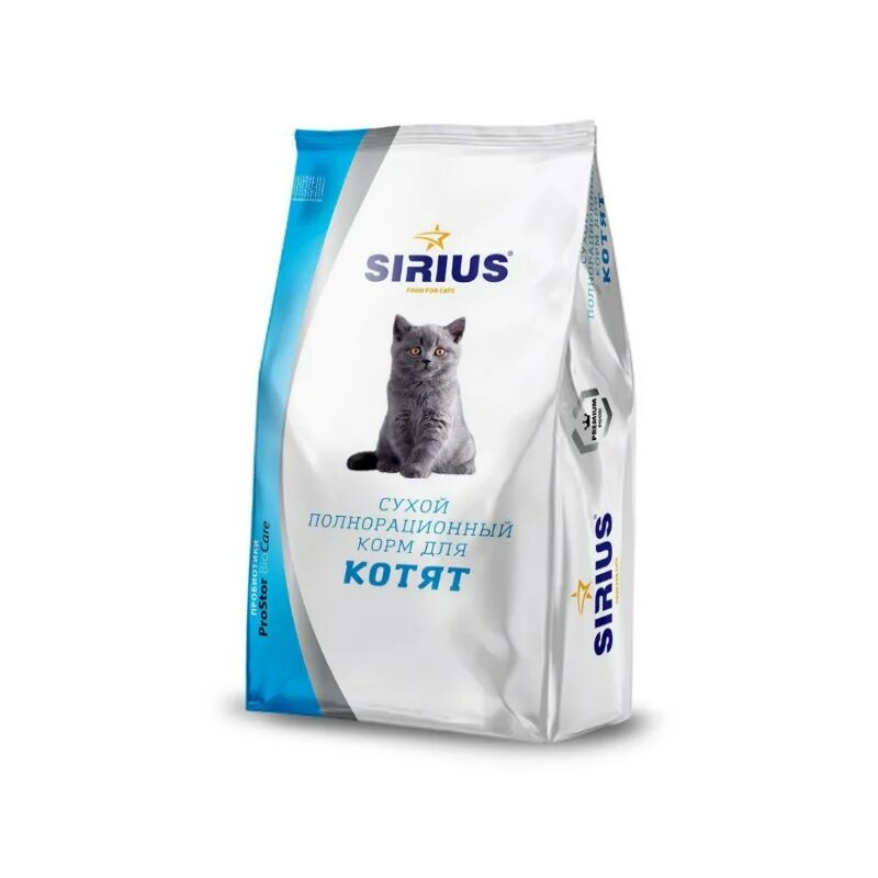 Сириус сух. Для котят 400гр. Sirius корм для котят. Сириус д/котят 400 г. Сириус для стерилизованных кошек 1.5кг. Сириус для кошек 10 кг купить