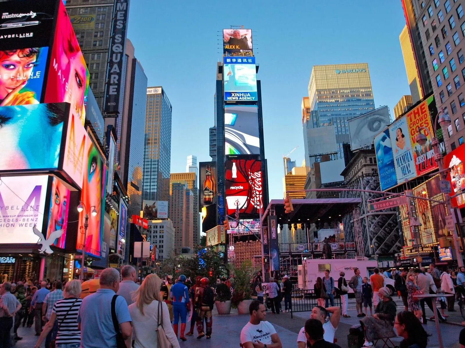Now you in new york