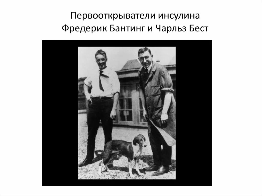 Фредерик бантинг инсулин. Бантинг инсулин. инсулин 1921.