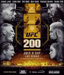 Ufc 200 кард