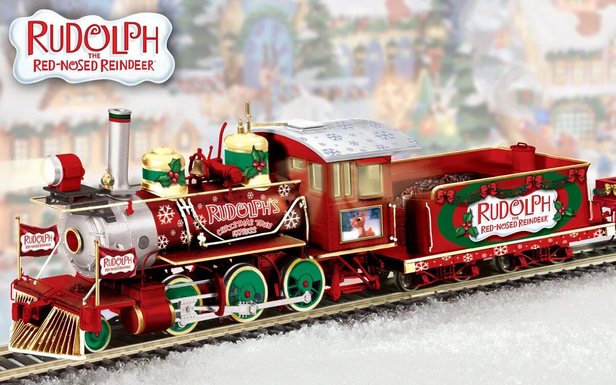 Коллекция трейн. Коллекция Траин. Rudolph Railway Santa.