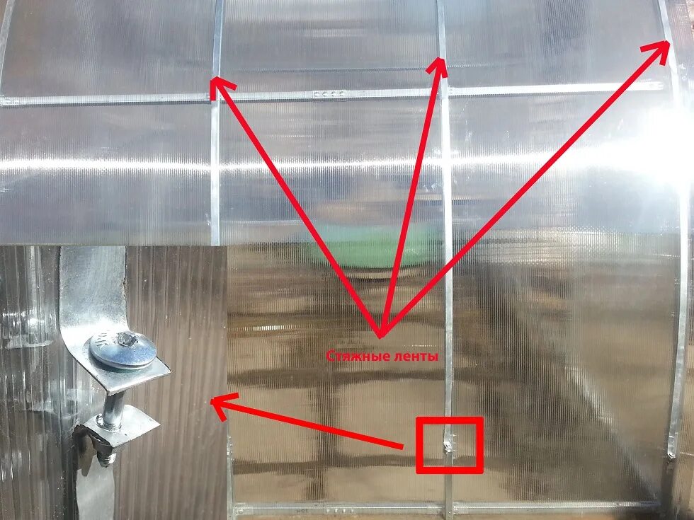 Как крепится поликарбонат. Оцинкованная стяжная лента для крепления поликарбоната. Стальная лента для крепления поликарбоната на теплицы. Стяжные ленты для крепления поликарбоната. Крепление поликарбоната.