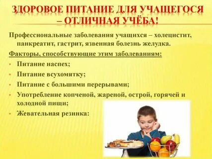 Как оформить питание в школе