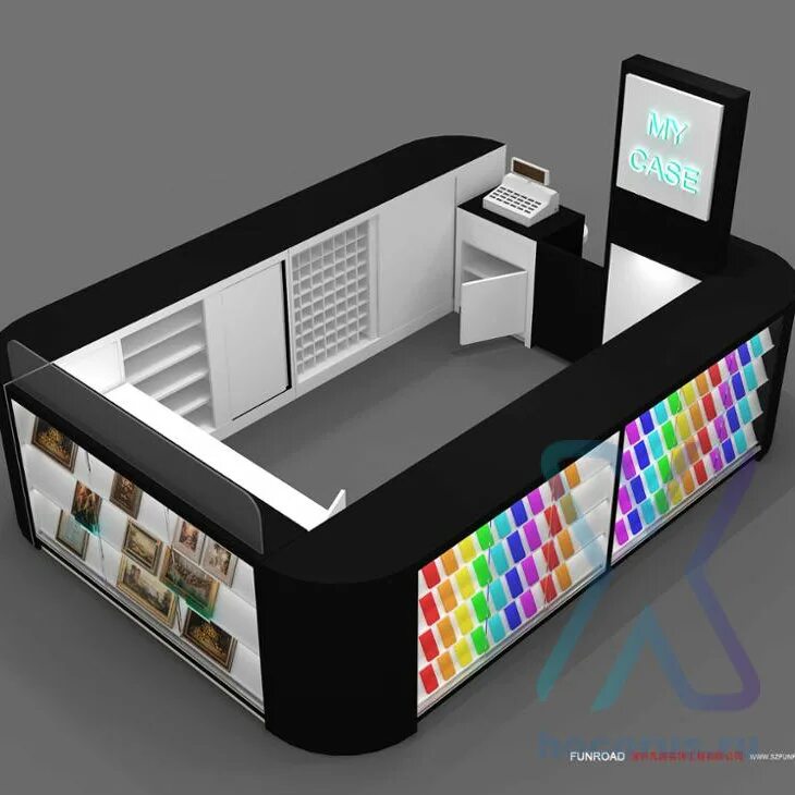 Островок мобильных аксессуаров. Торговый островок для аксессуаров. Торговый остров для мобильных аксессуаров. Островок под аксессуары для телефонов. Бизнес витрина