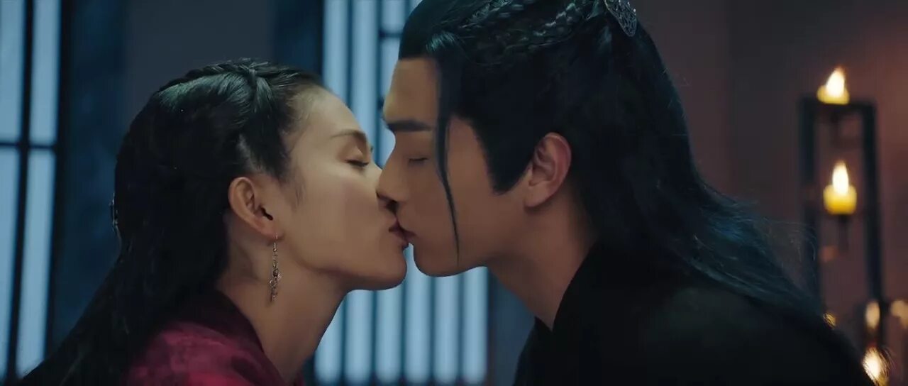 Легенды Чжао Яо поцелуй. Легенды Джао Яо дорама. Лу Чжао Яо поцелуй.