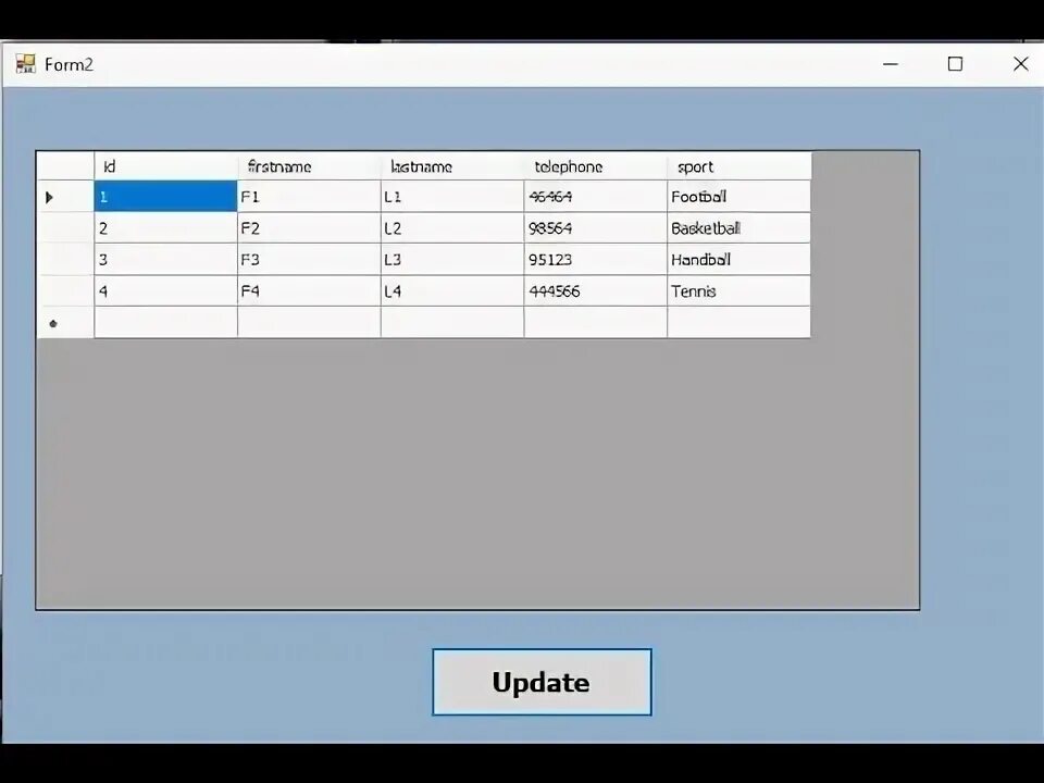 Datagridview добавить. 6. datagridview. windows forms datagridview запрет на исправление.
