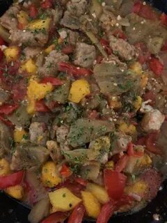 Овощной рагу рецепт с картошкой и мясом