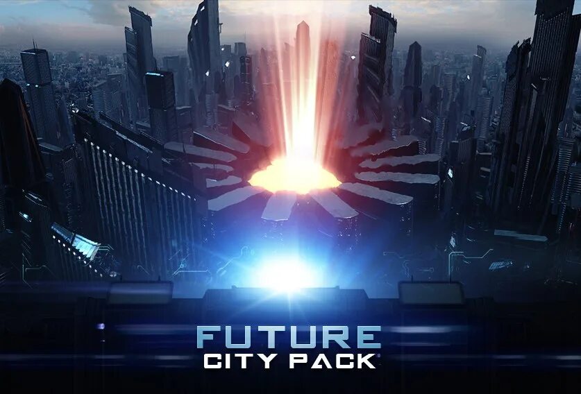Edge copilot. Пятый элемент город будущего. city element 3d. videocopilot. 3d elements.