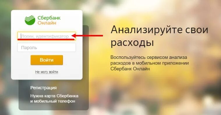 Идентификатора логина