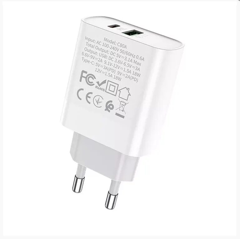 Hoco c80a. Hoco c80a rapido qc 3.0 pd 3.0. hoco c80a 20w. hoco 20w qc3.0. сзу hoco c80a rapido pd20w+qc3.0 charger(eu) white.