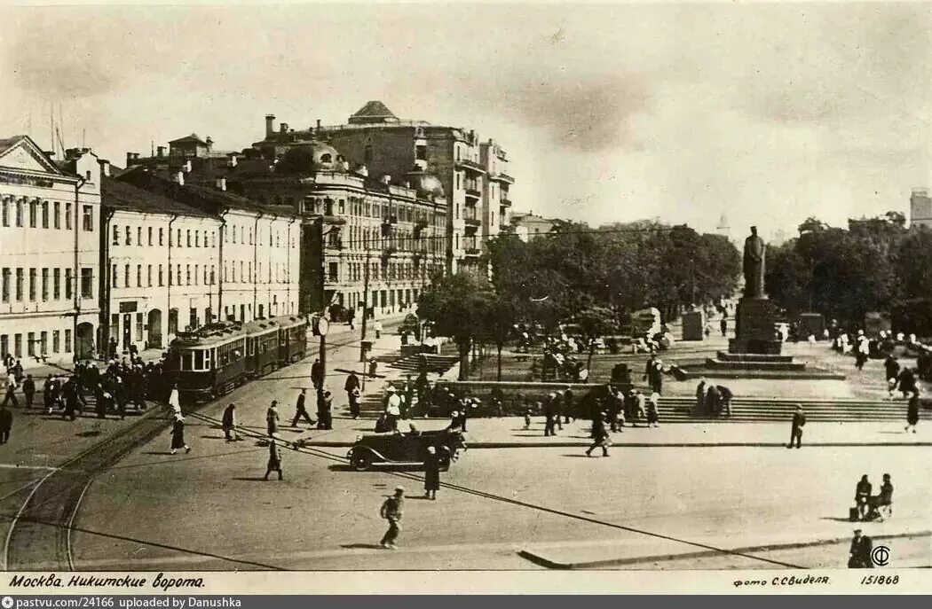Что было на месте тверского бульвара