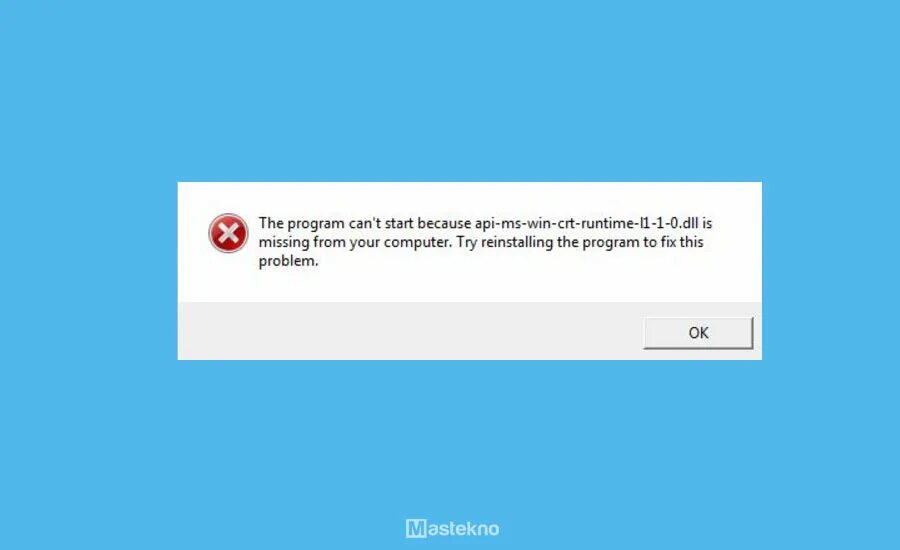 Ошибка API. API-MS-win-CRT-runtime-l1-1-0.dll отсутствует как исправить. API-MS-win-CRT файлы это. CRT.ru.