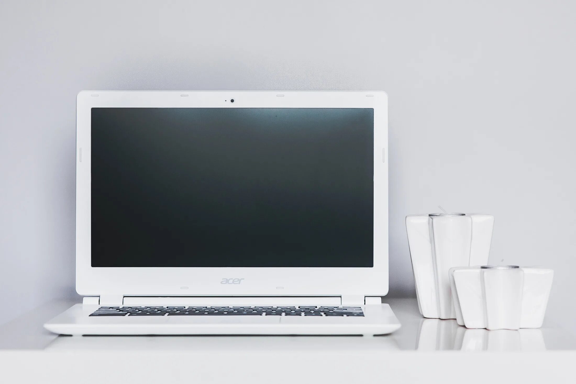 White computers