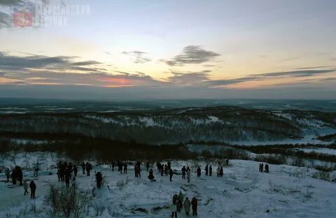 Встреча солнца в мурманске
