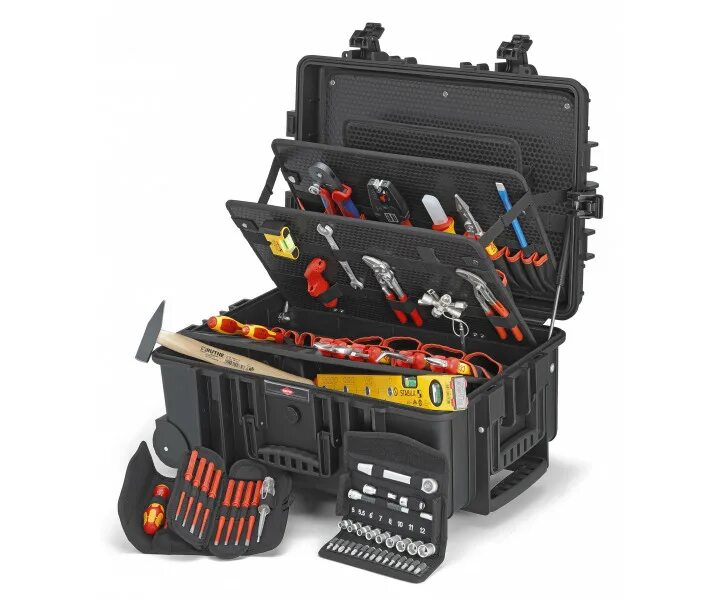 Инструментальный чемодан Knipex "robust45", KN-002137le. Набор инструментов в чемодане robust45 Elektro Knipex KN-002137. Сумка для инструментов Knipex KN-002110le. Набор инструментов Knipex KN-002018.