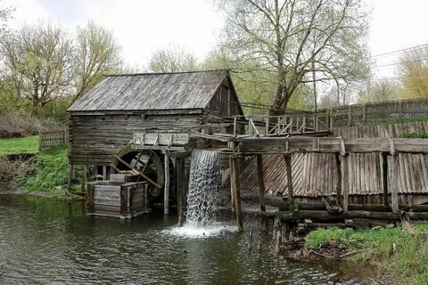 Водяная мельница красникова
