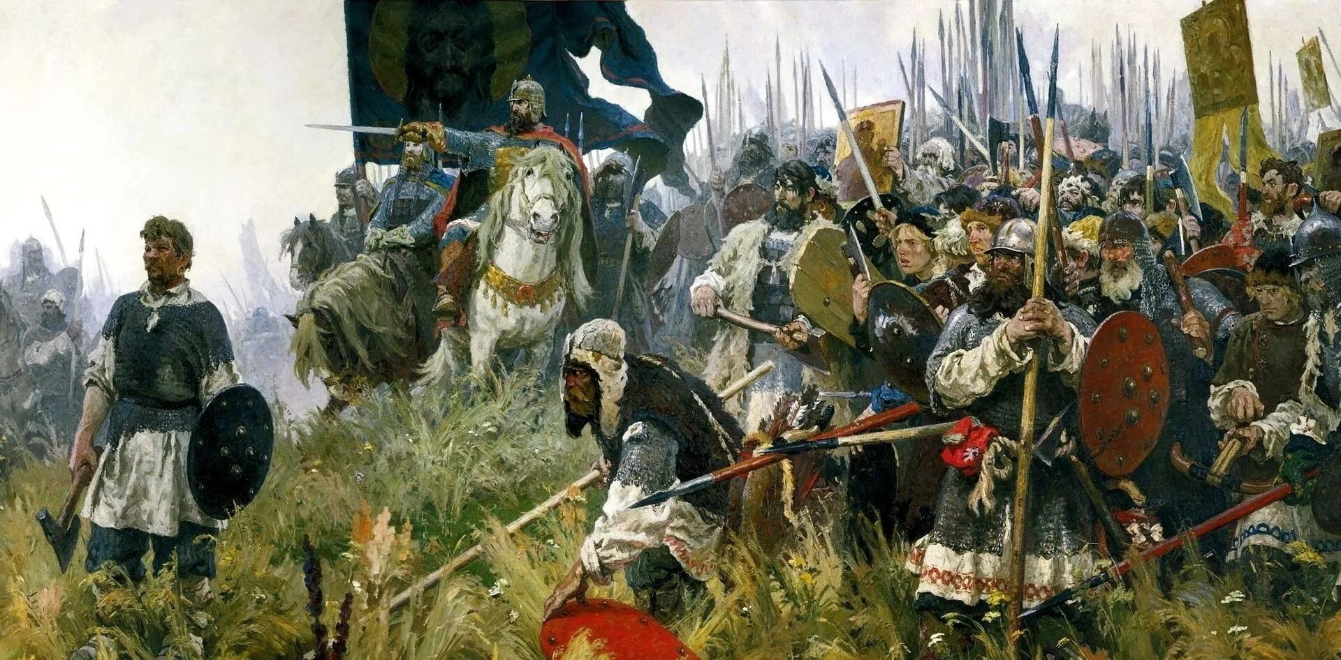 Войско мамая в 1380. 8 сентября 1380 года куликовская битва. александр бубнов утро на куликовом поле. куликово поле битва. дмитрий донской на куликовом поле.