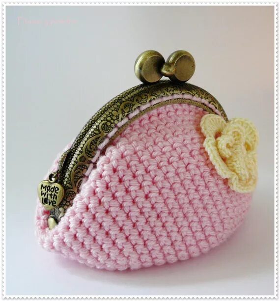 вязаный кошелек с фермуаром крючком. вязаный кошелек с фермуаром крючком. кошелек с фермуаром крючком. вязаный кошелек для мелочи. кошелек крючком с фермуаром.